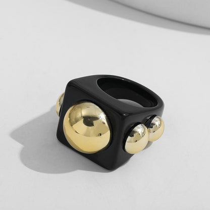 Colour Pop Resin Chunkey Ring