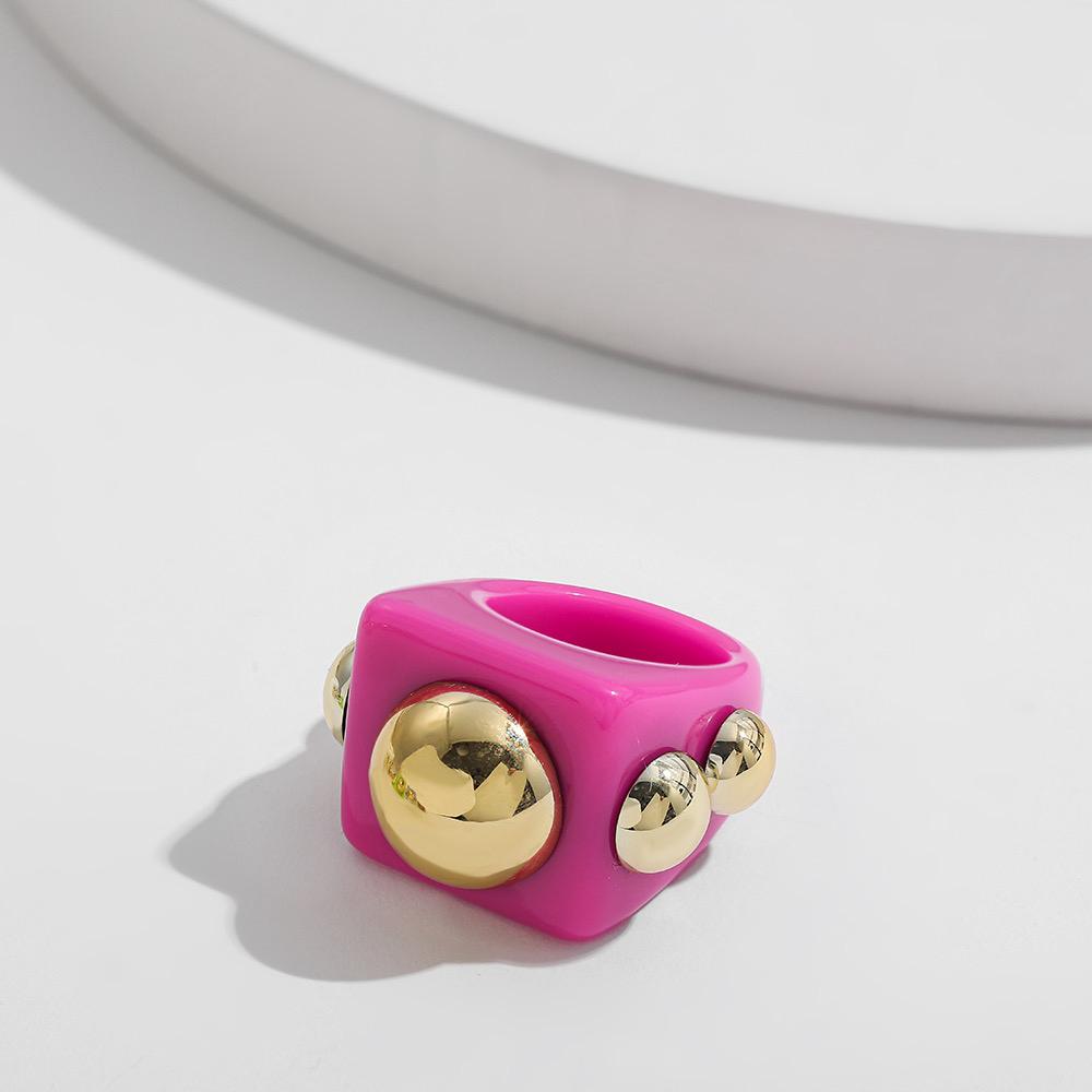 Colour Pop Resin Chunkey Ring