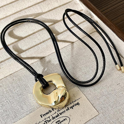 Solara Pendant Rope Necklace