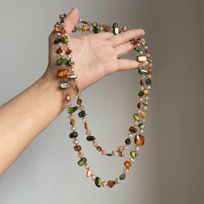 Earthly Multi-Layer Beaded Necklace