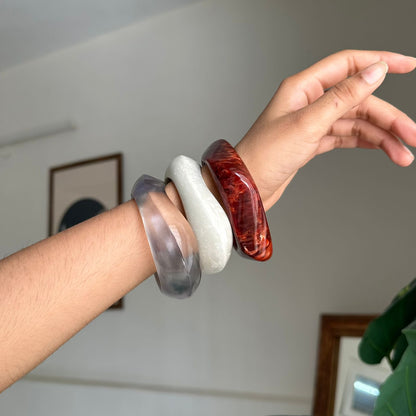 Apoorva's Resin Bangle Stack