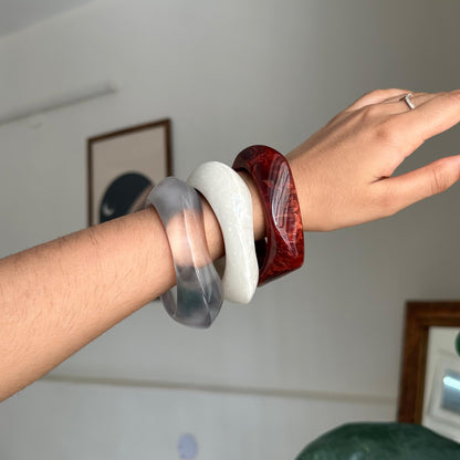 Apoorva's Resin Bangle Stack