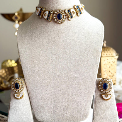 Jahanara Moissanite Choker Set