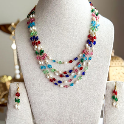 Rang Bahaar Handmade Beaded Set