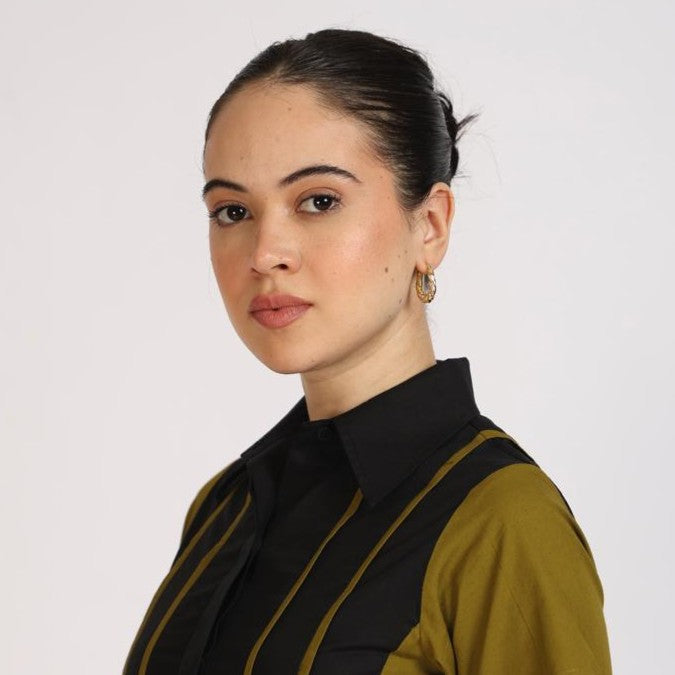 Ettika Twist Hoop Gold Earrings