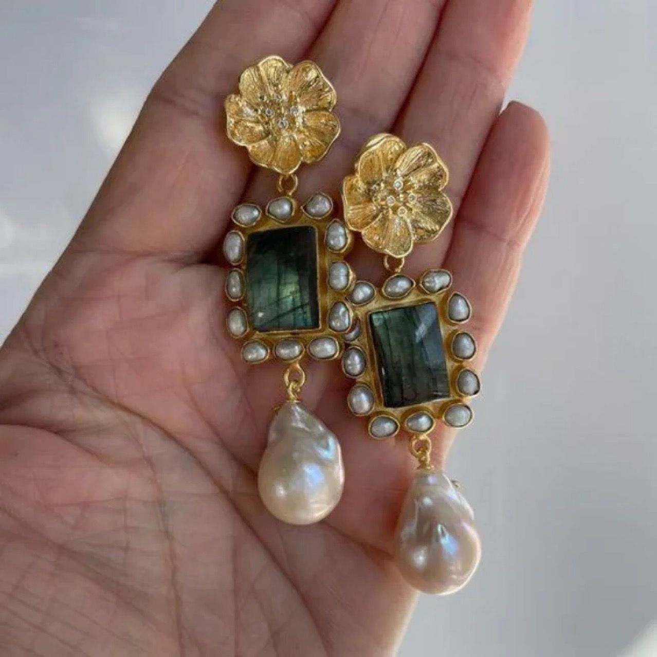 Garden Gala Drop Earrings