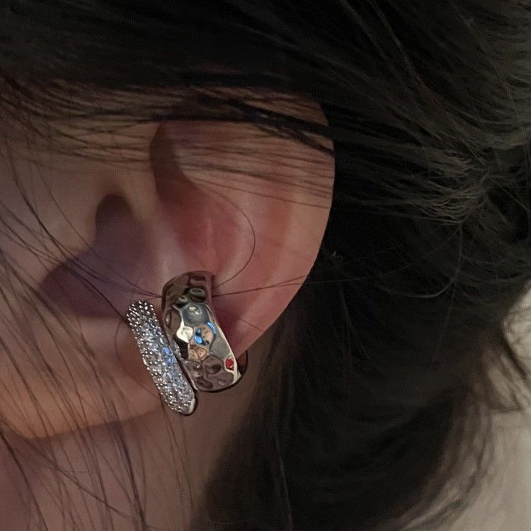 Golden/ Silver Duo Ear Cuff