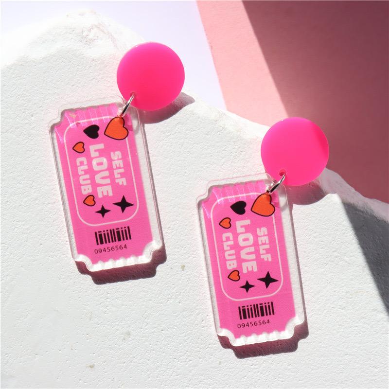 Self Love Statement Earrings