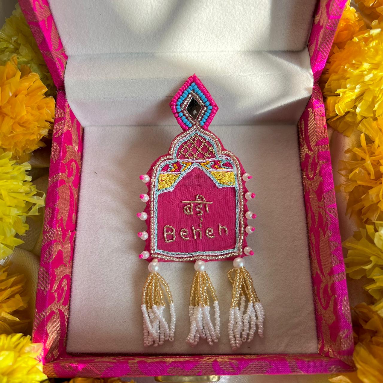 Wedding Brooches (Dulhan ki side)