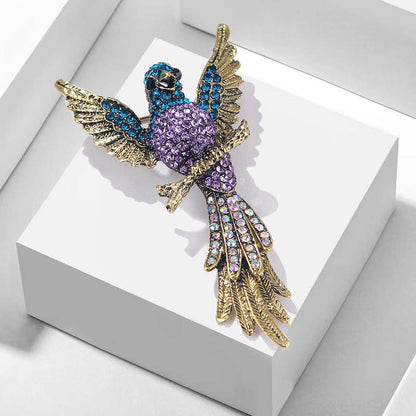 Jewel Eagle Brooch