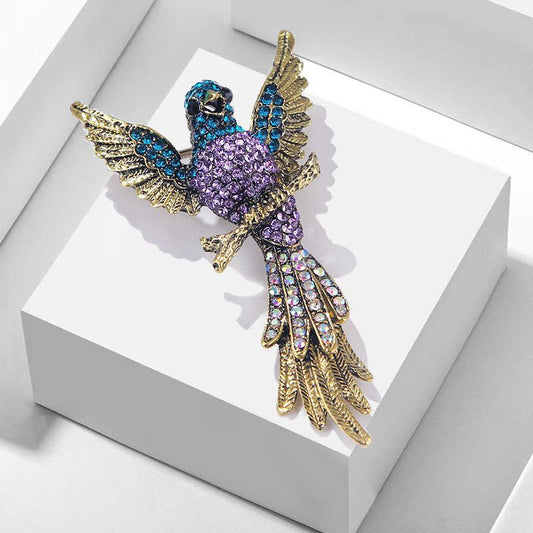 Jewel Eagle Brooch