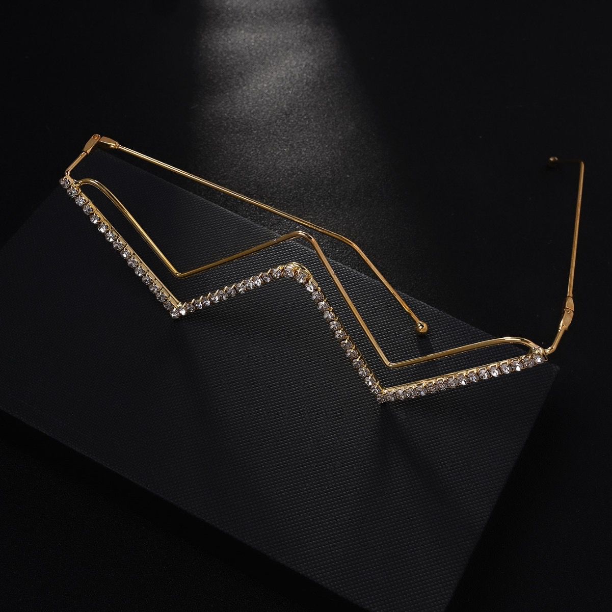 Bedazzled Glam Metal Eyewear