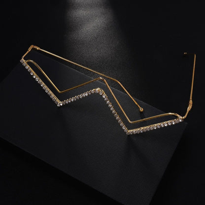 Bedazzled Glam Metal Eyewear