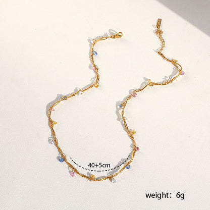 Soft Girl 18K Gold Plated  Necklace
