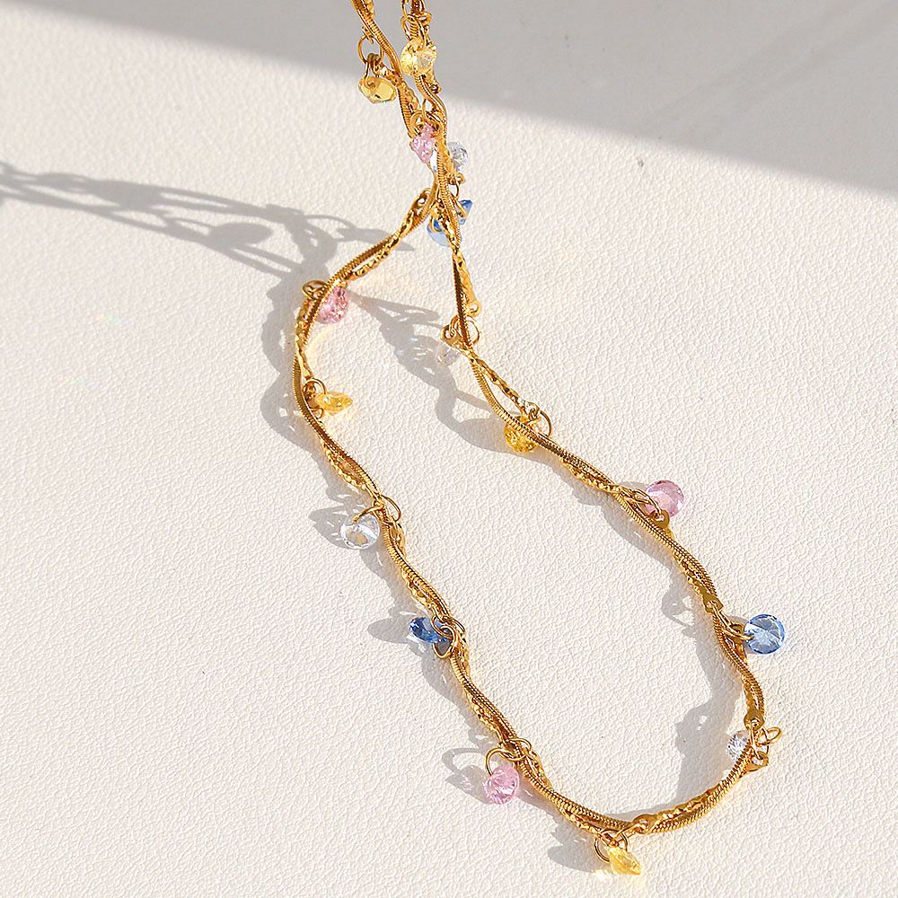 Soft Girl 18K Gold Plated  Necklace