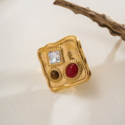 Vintage Gem Statement Rings