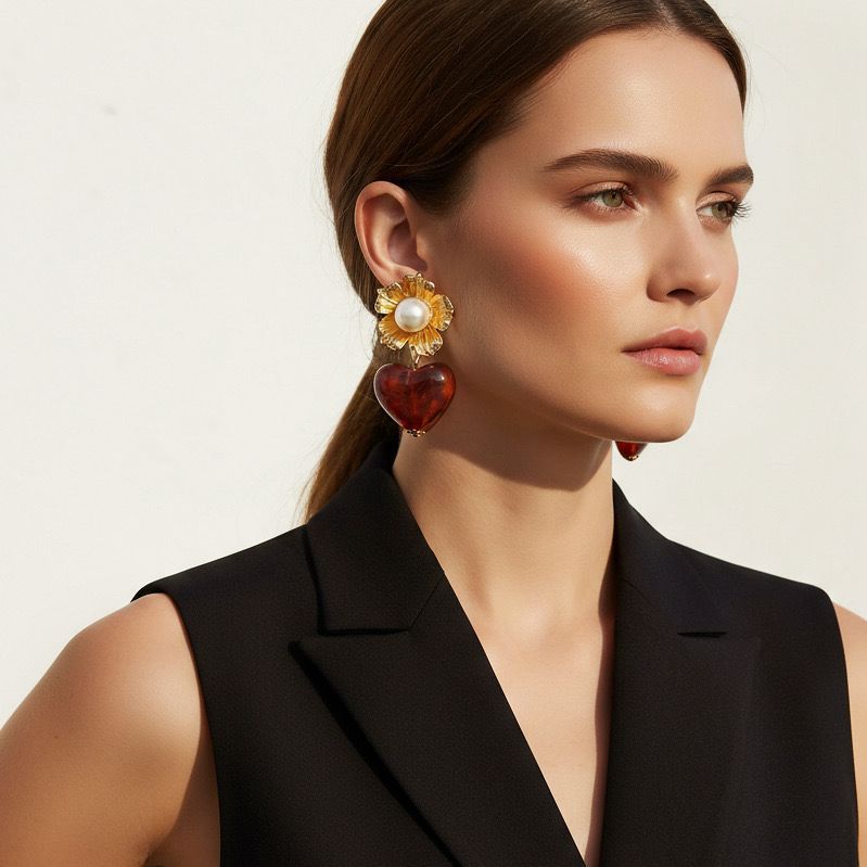 Hopeless Romantic Drop Earrings