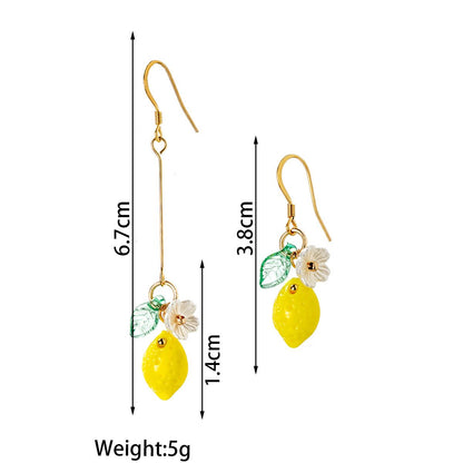 Lemon Girl Summer Earrings