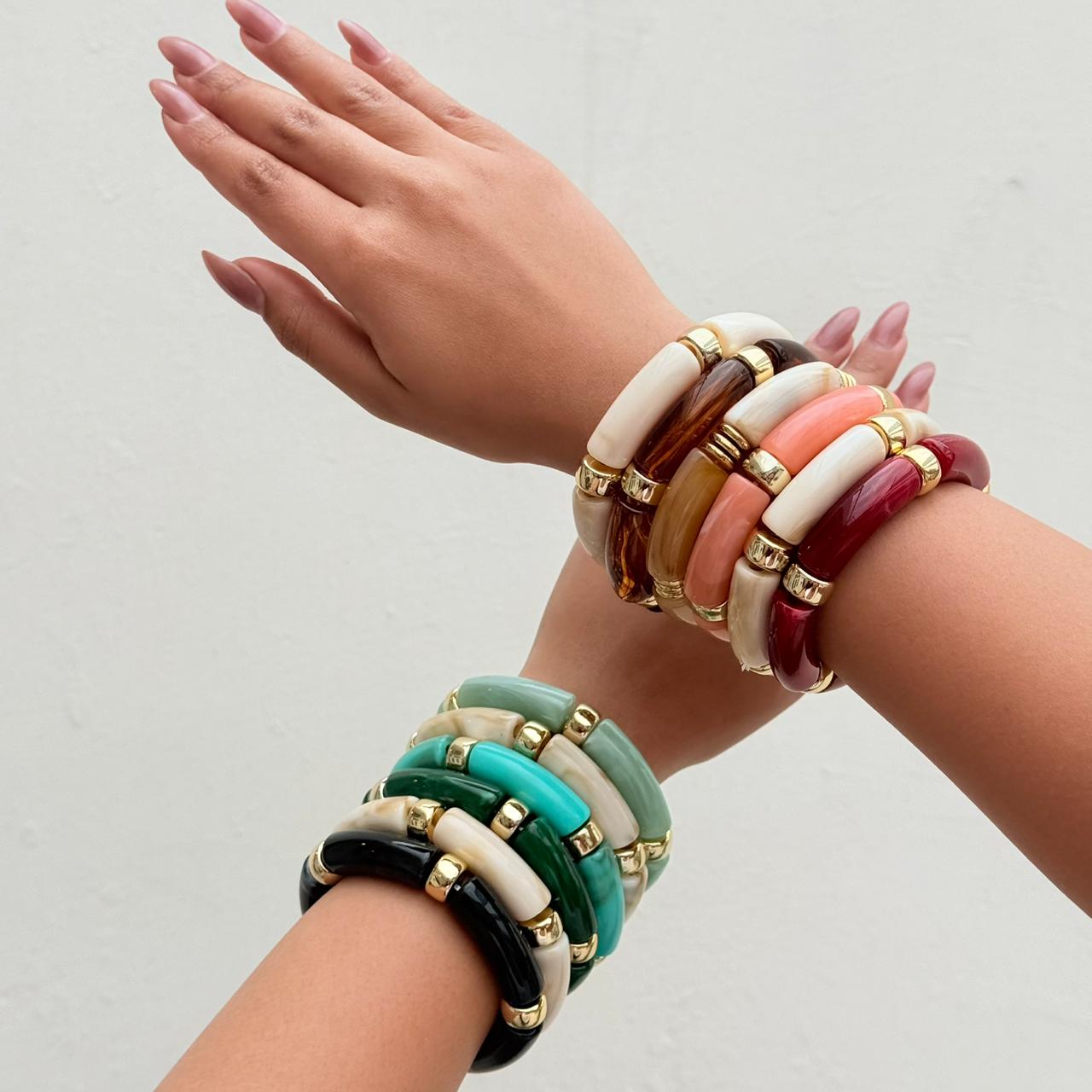 Retro Acrylic Bracelet