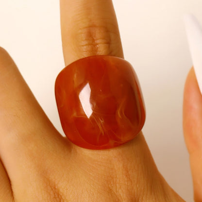 Umber Resin Rings