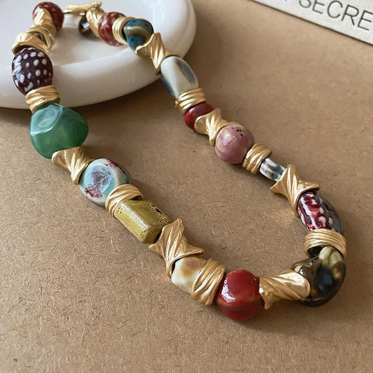 Bold & Baked Ceramic Neckpiece