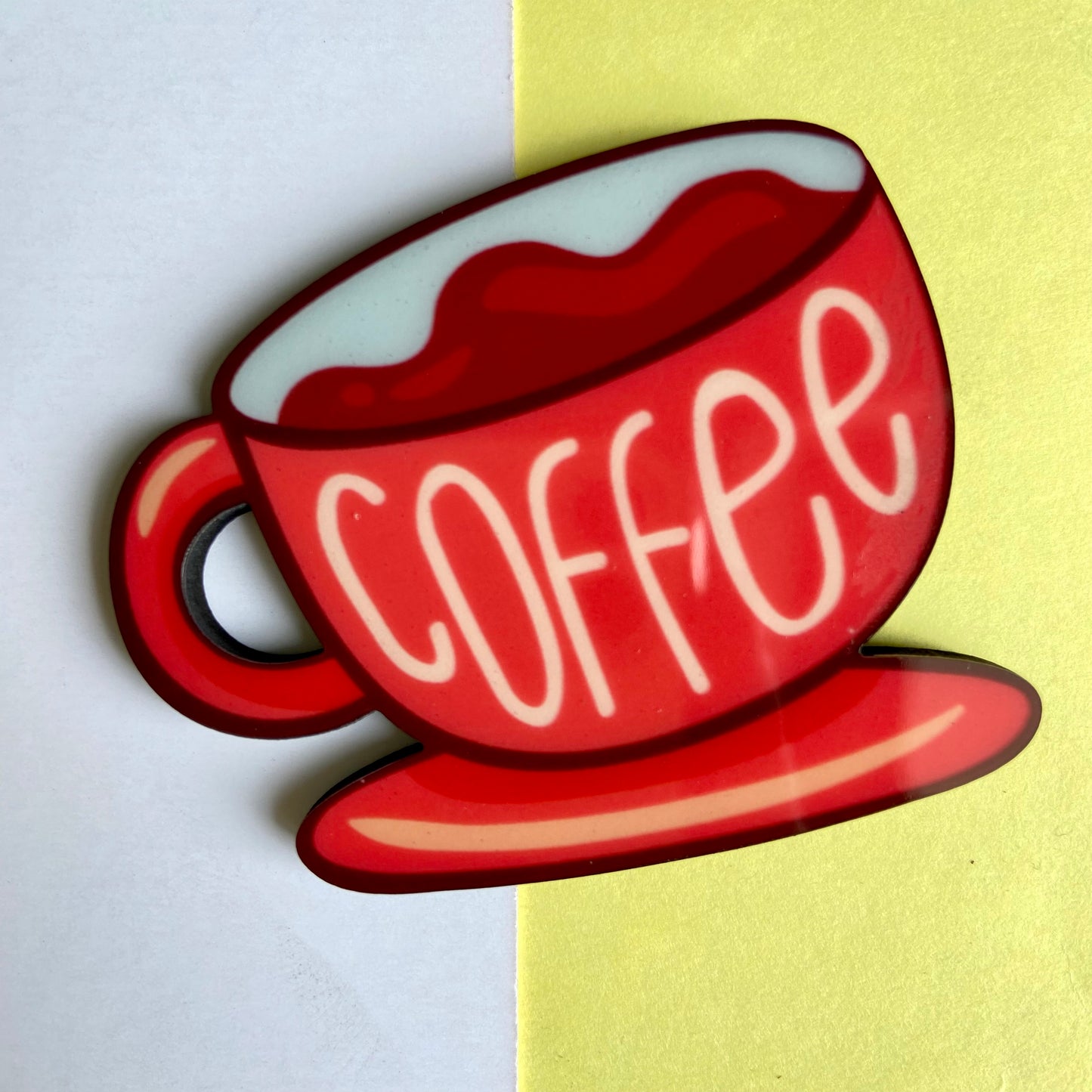 Coffee Cup Fridge Magnet