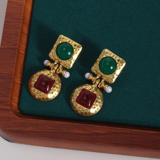 Golden Mirage 18K Gold Plated Earrings