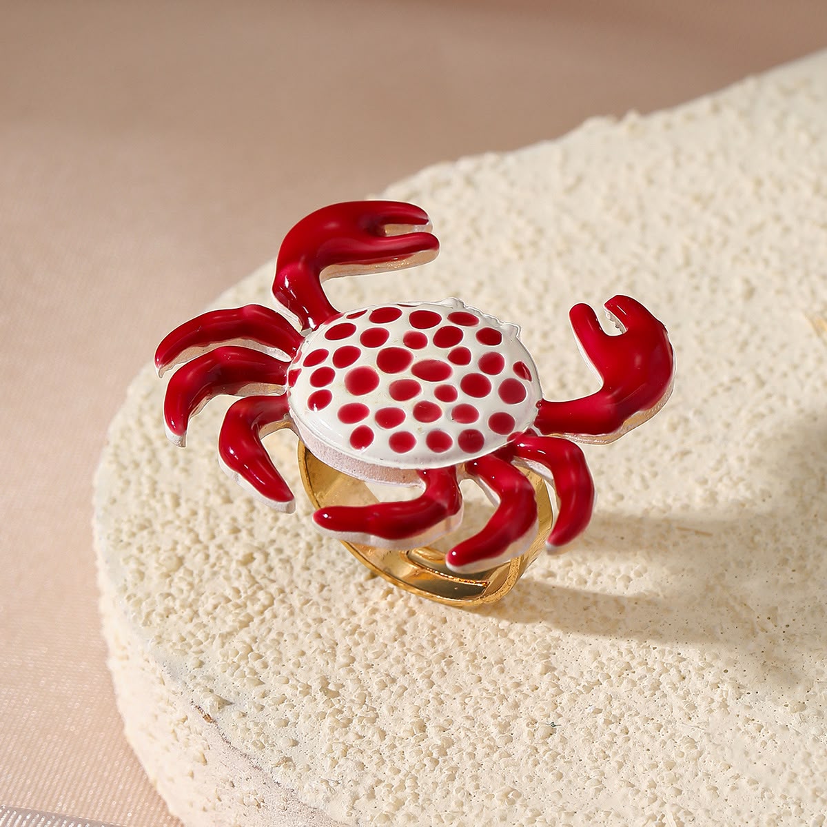 Red Crab Ring