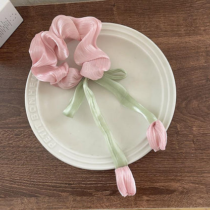 Tulip Twist Scrunchie