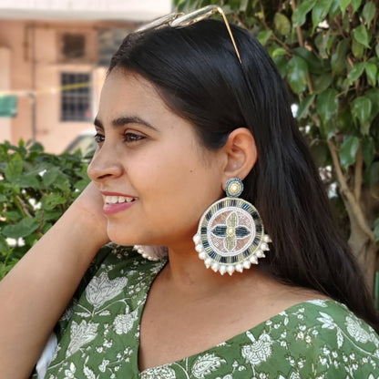 Stella Handmade Beaded Earrings