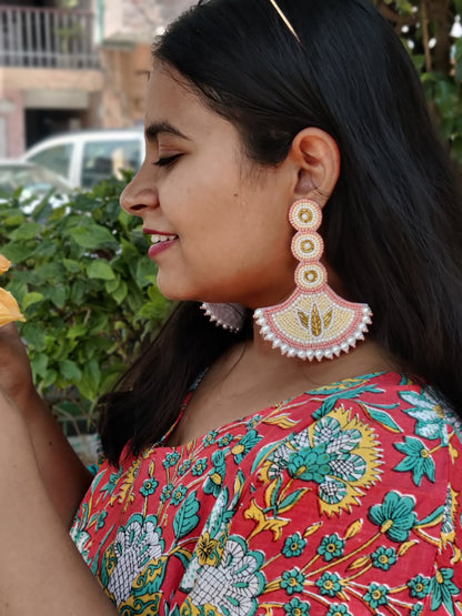 Bianca Handmade Beaded Earrings