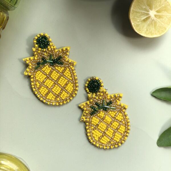 Update 197+ crochet pineapple earrings