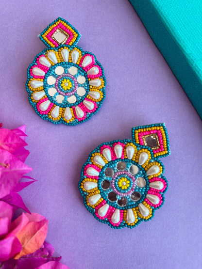 Vaani Handmade Beaded Earrings